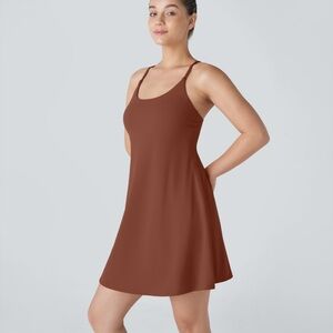 Halara NWT SoftlyZero Easy Peezy Active Dress XL Longer Length